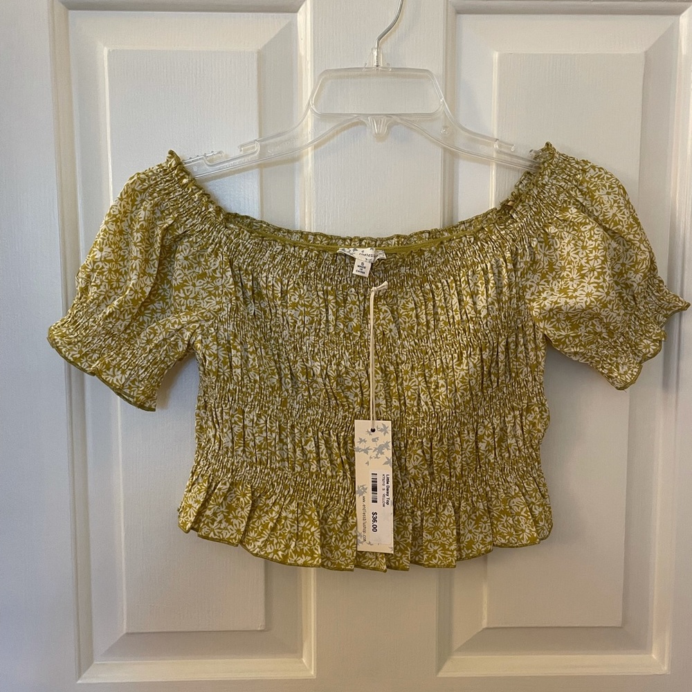 Daisy crop top